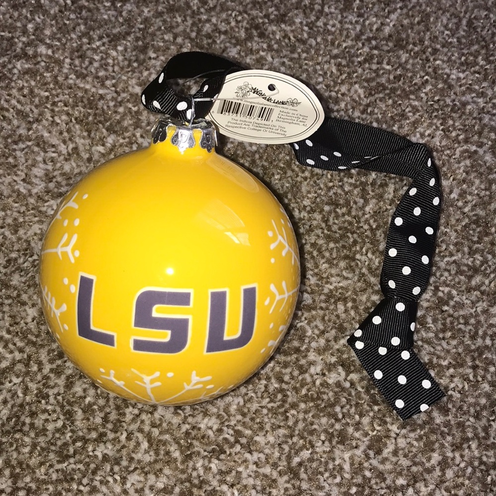💜NWT💜 LSU CHRISTMAS ORNAMENT